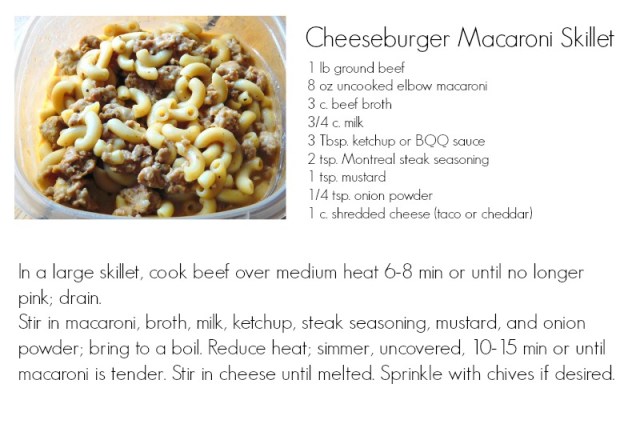 CheeseburgerMacSkillet